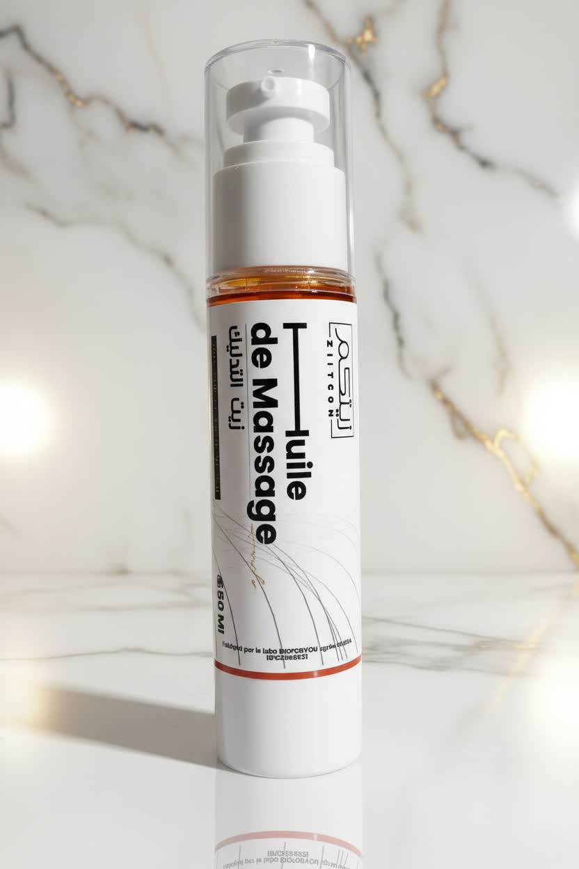 Huile de Massage 50ml – 100% Naturelle